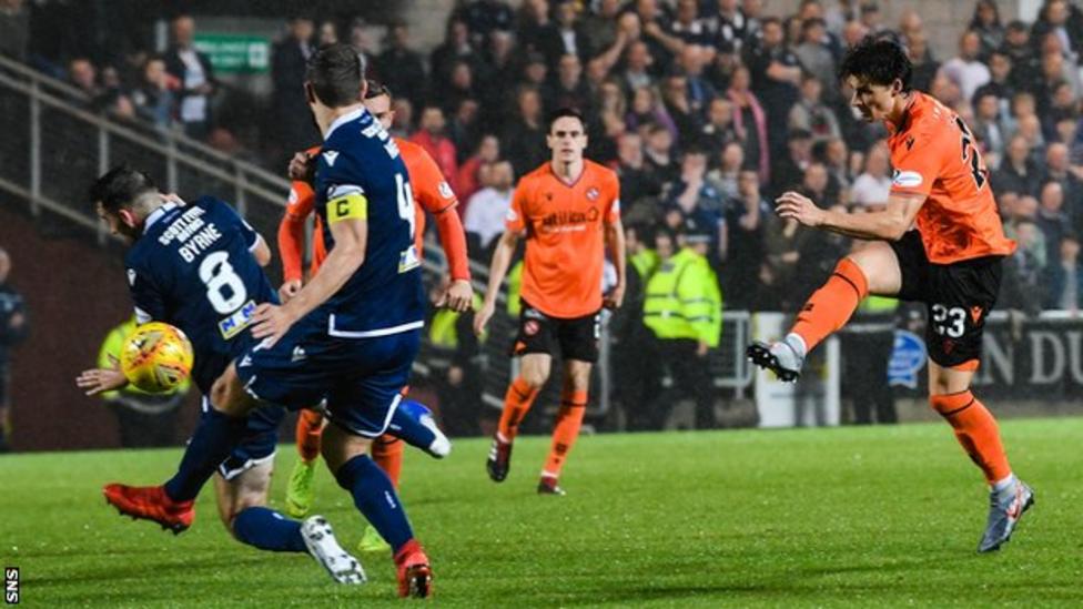 Dundee Utd 6-2 Dundee: Robbie Neilson's side romp to derby win - BBC Sport