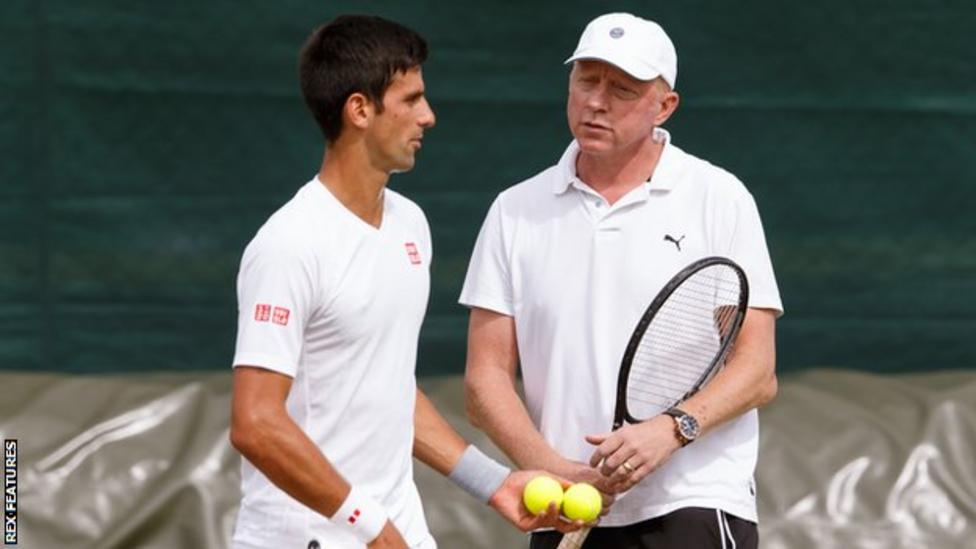 Novak Djokovic splits with coach Boris Becker after three years  BBC Sport