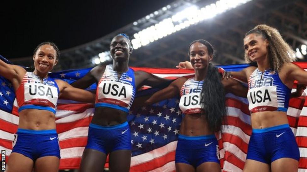 Tokyo Olympics Allyson Felix overtakes Carl Lewis as most decorated US