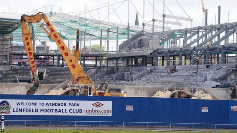 Windsor Park's West Stand redevelopment gets approval BBC Sport