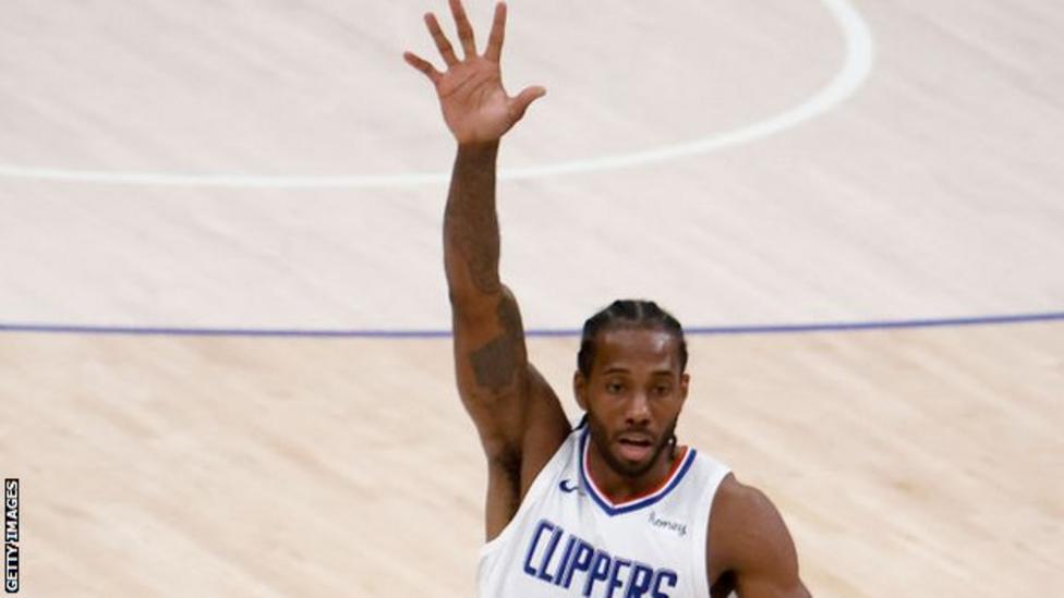 NBA play-offs: Kawhi Leonard stars as Los Angeles Clippers beat Dallas