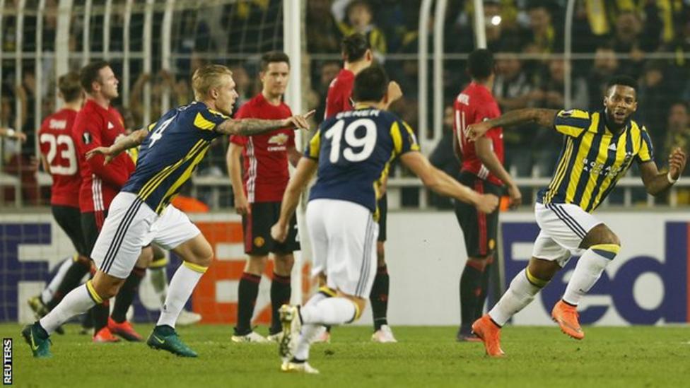 Fenerbahce 2-1 Manchester United - BBC Sport