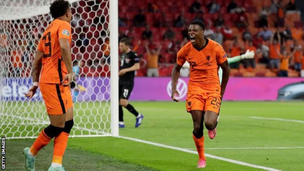 Denzel Dumfries From Aruba and amateur football to starring for the