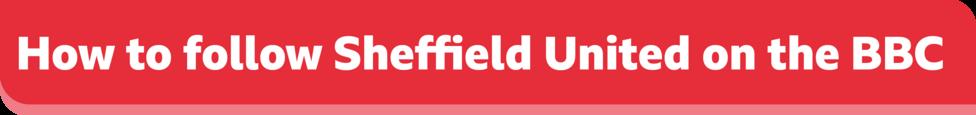 How to follow Sheffield United on the BBC banner
