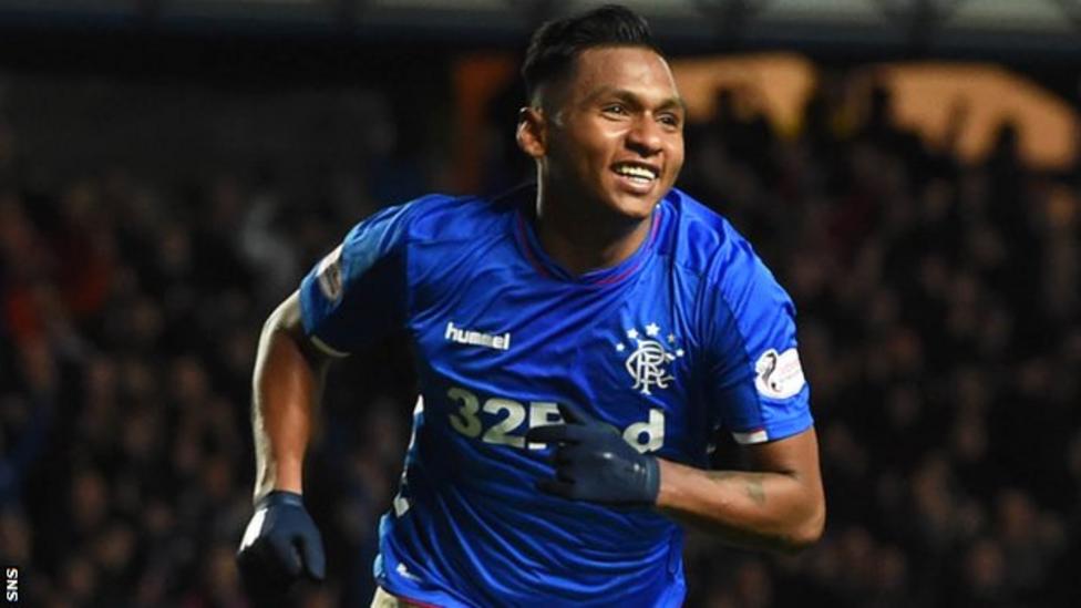 Alfredo Morelos Rangers forward signs new contract until 2023 BBC Sport