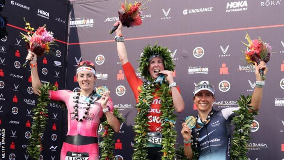 Ironman World Championship: Great Britain's Lucy Charles-Barclay Claims ...