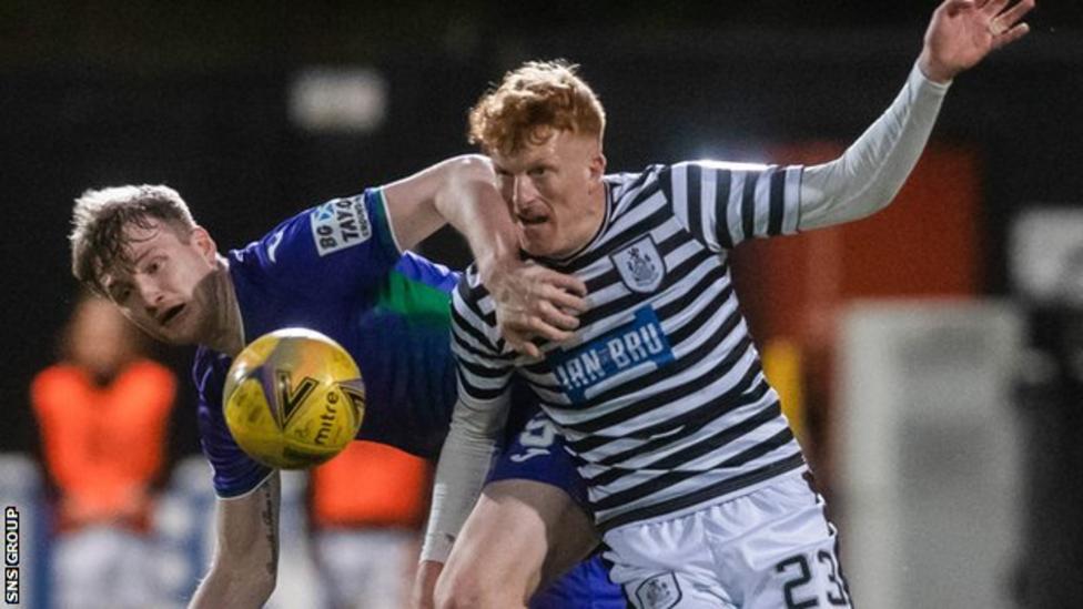 Scottish Championship playoffs Queen's Park hold Dunfermline Athletic