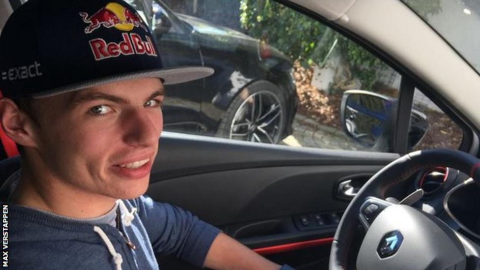 Max Verstappen Passes Driving Test On His 18th Birthday Bbc Sport
