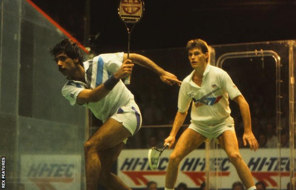 Jahangir Khan Squash legend's 555match winning run 'could be lower
