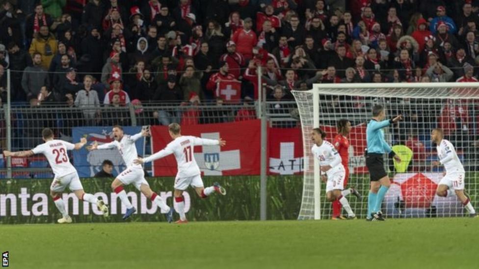 Euro 2020: Ten minutes of madness as Denmark draw in Switzerland ...