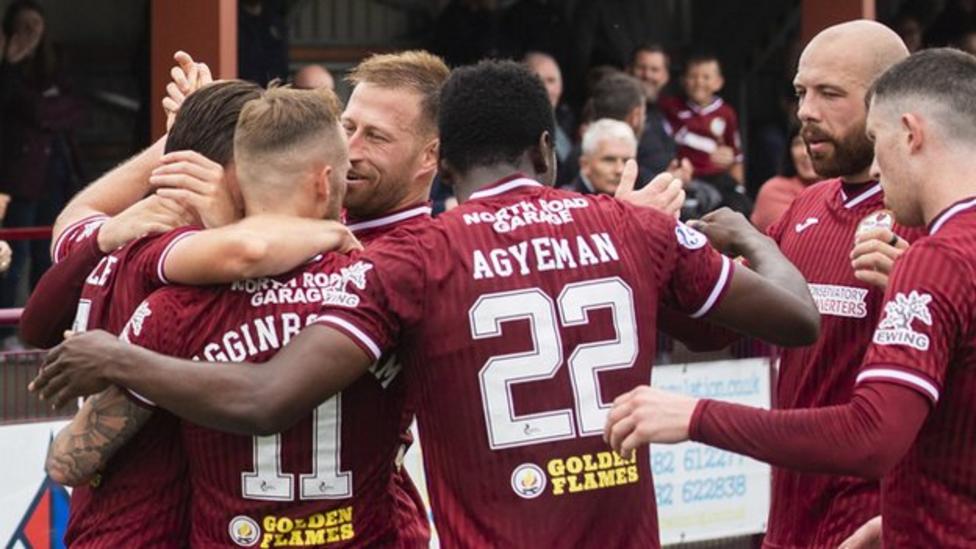 Kelty Hearts 10 St Johnstone League 2 side stun Scottish Cup holders