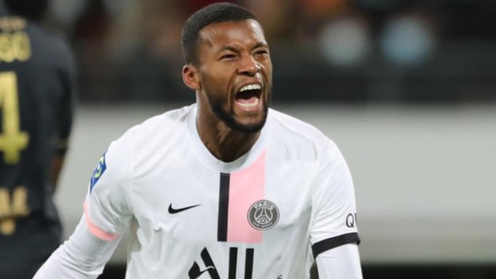 Lens 1-1 Paris St-Germain: Georginio Wijnaldum Rescues Draw For Ligue 1 ...