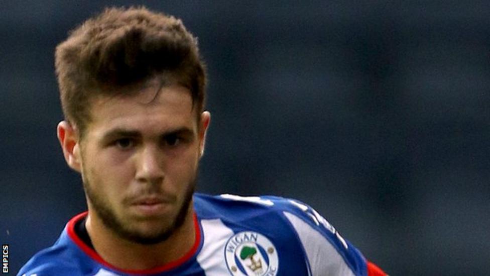 Luke Burke AFC Fylde sign young defender on loan from Wigan BBC Sport