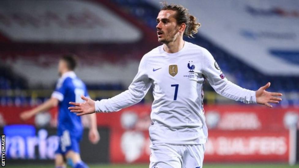 Bosnia-Herzegovina 0-1 France: Antoine Griezmann Heads Home Winner For ...