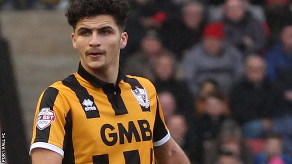 Ryan Inniss: Port Vale sign Crystal Palace defender on season's loan ...