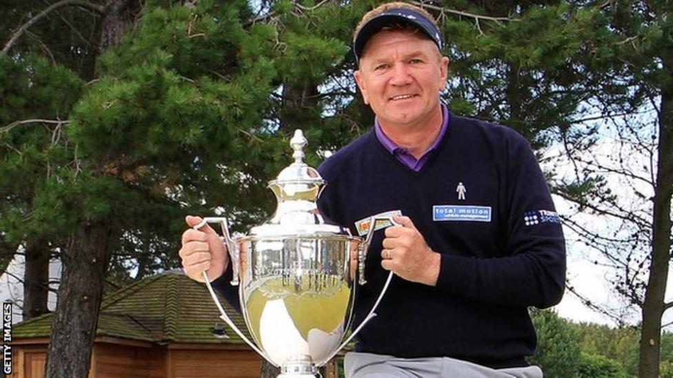 Paul Broadhurst Midlands golfer wins on Senior Tour debut BBC Sport