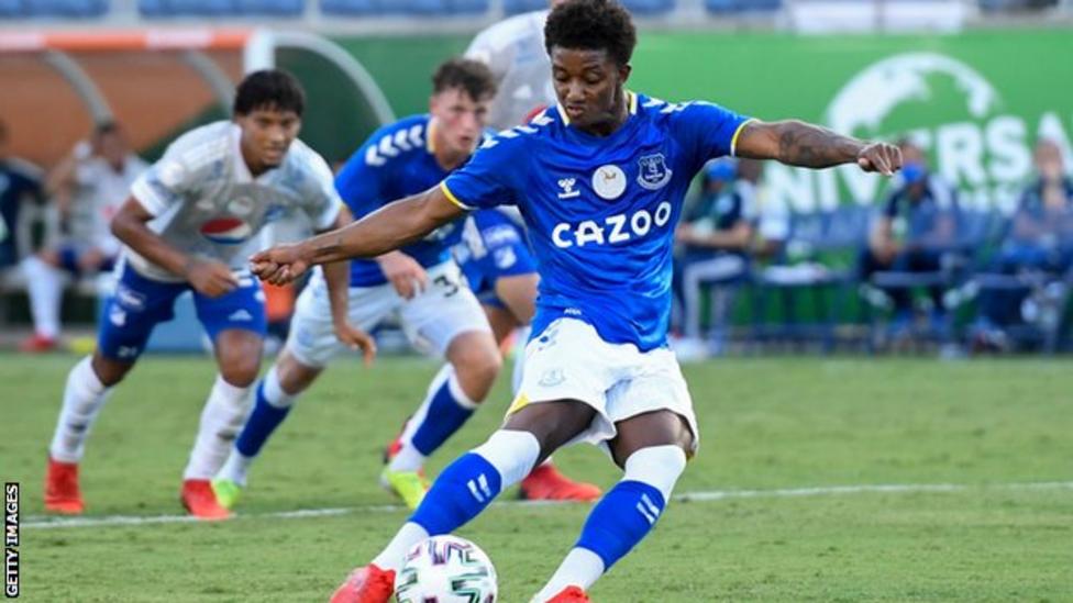 Everton Demarai Gray scores on debut in Florida Cup  BBC Sport