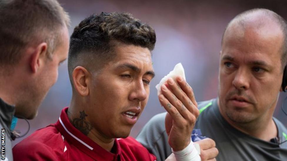 Roberto Firmino: Liverpool Striker 'OK' After Eye 'scare' - BBC Sport