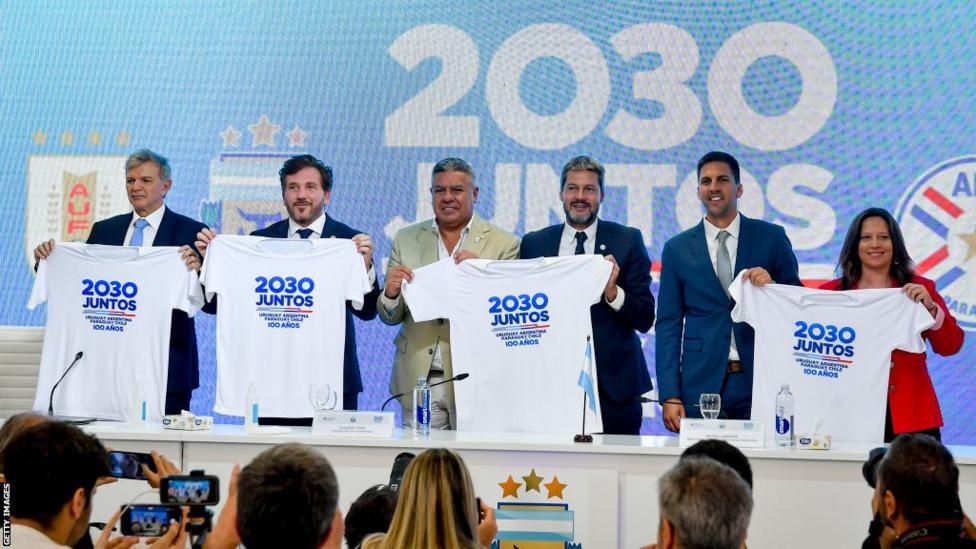 Argentina, Chile, Paraguay, Uruguay Submit Joint 2030 FIFA World Cup Bid post image
