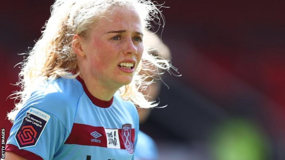 Grace Fisk: West Ham defender agrees new deal with WSL club - BBC Sport