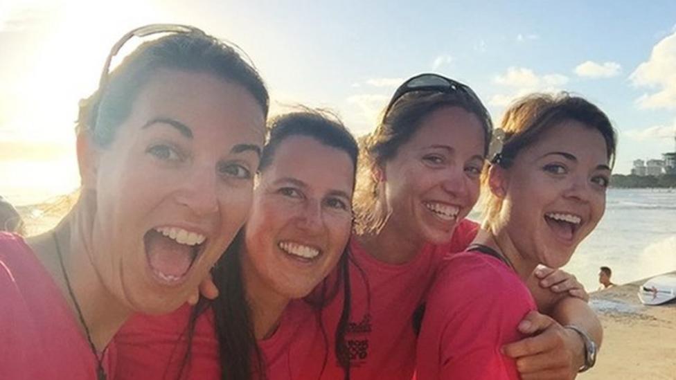 Women rowers make history crossing Pacific Ocean CBBC Newsround