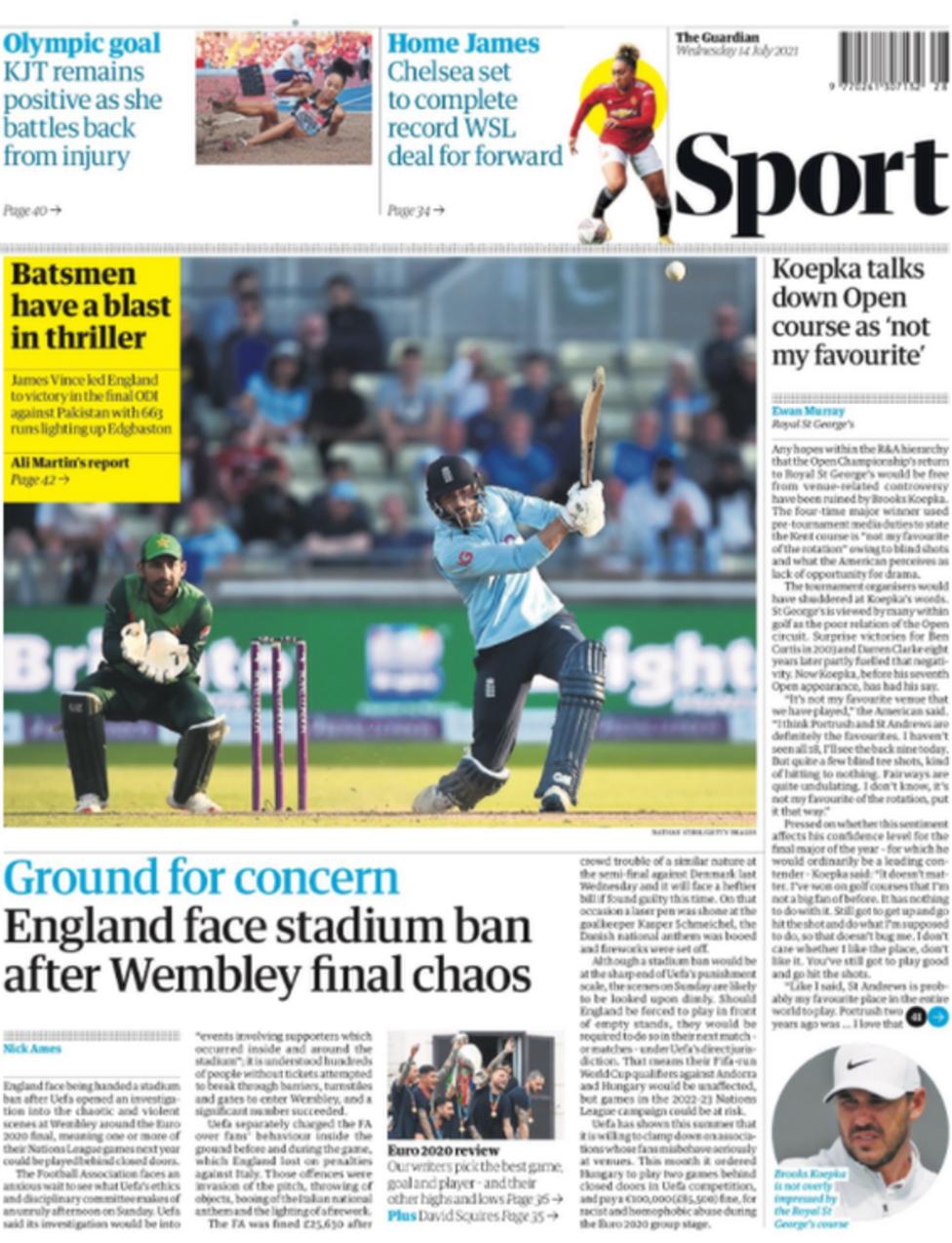 Wednesday's Papers - BBC Sport