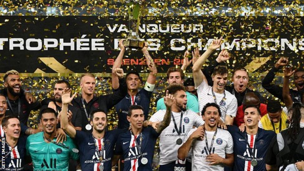 PSG Beat Rennes To Win Trophee Des Champions In China - BBC Sport