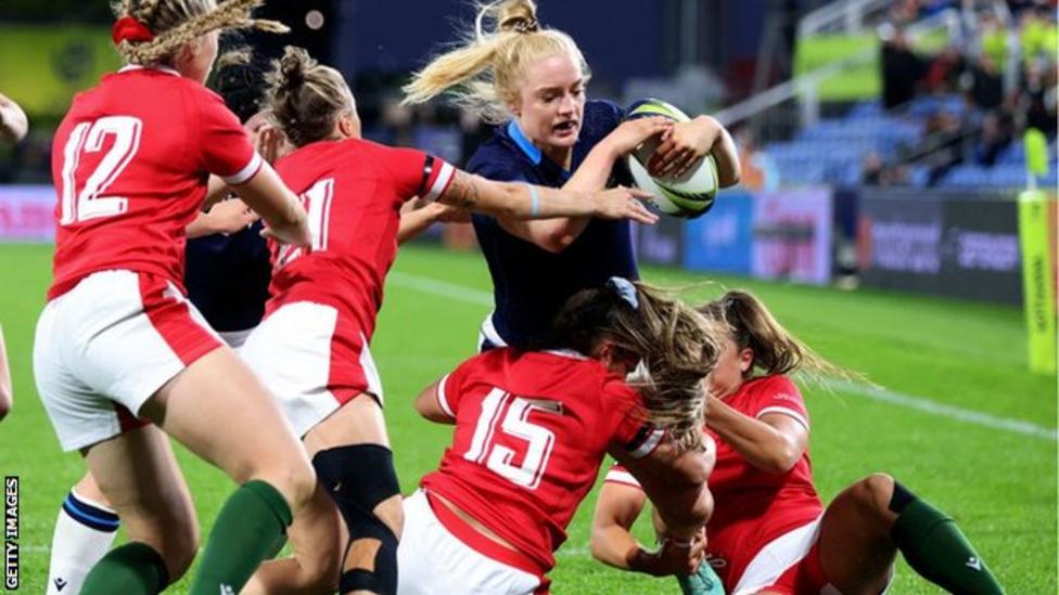 Rugby World Cup: Wales 18-15 Scotland - Late Keira Bevan Penalty Seals ...