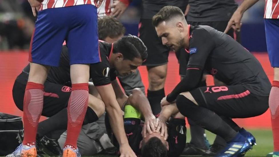 Atletico Madrid 1-0 Arsenal (agg 2-1) - BBC Sport