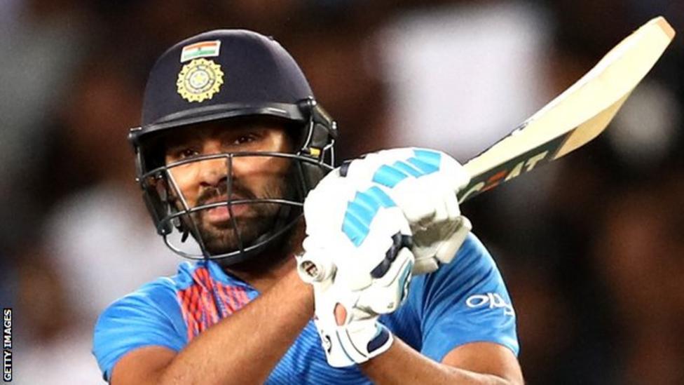 New Zealand V India Rohit Sharma Becomes Record T20 Run scorer BBC Sport