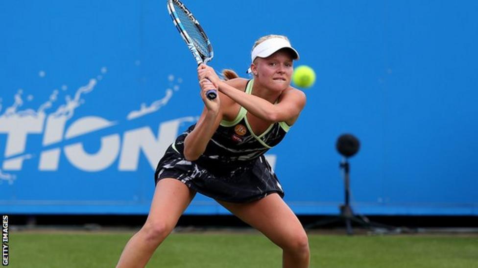 Aegon International Harriet Dart says WTA Tour debut amazing BBC Sport