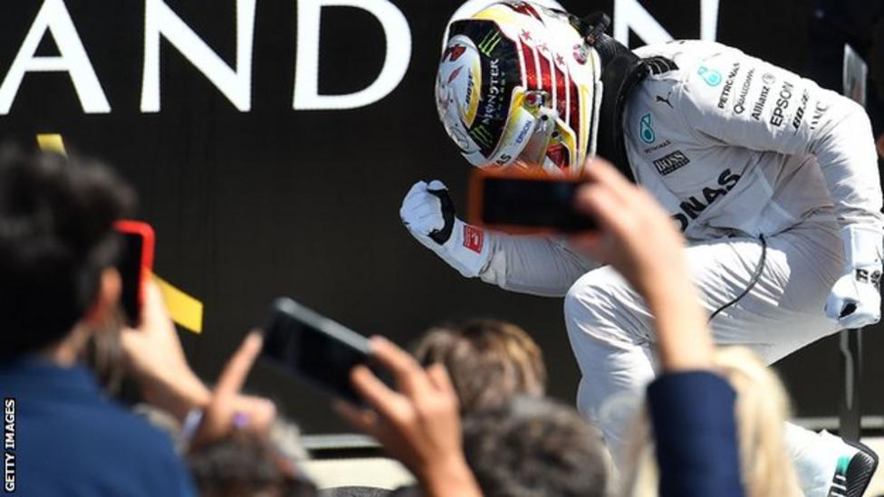 Lewis Hamilton 'blown Away' By Fans' 'love' After British GB Win - BBC ...