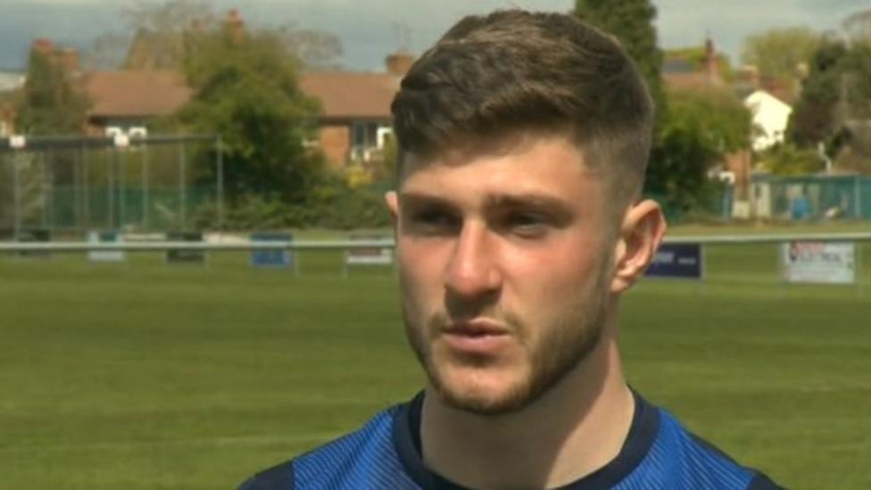 Northampton Saints James Grayson and Tom Wood lead the fight against