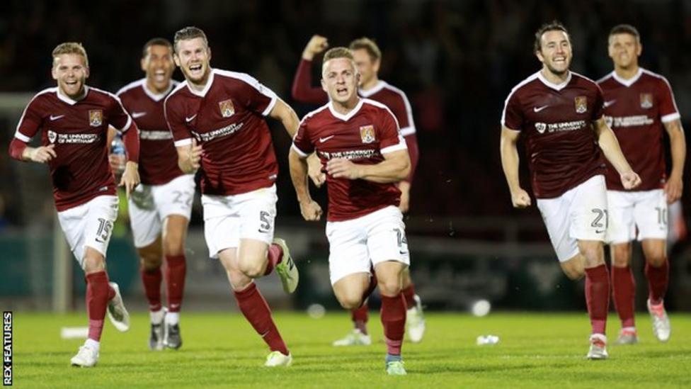 EFL Cup Northampton Town to host Manchester United in third round