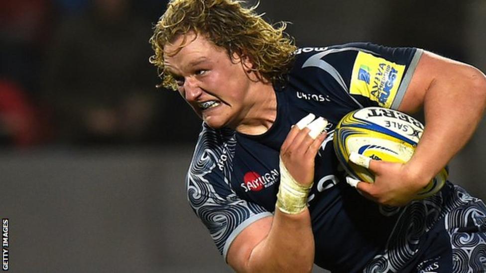 Ross Harrison Sale Sharks prop signs new fouryear contract BBC Sport