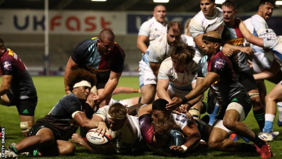 Premiership Rugby Cup Final: Sale Sharks Edge Out Harlequins Thanks To ...