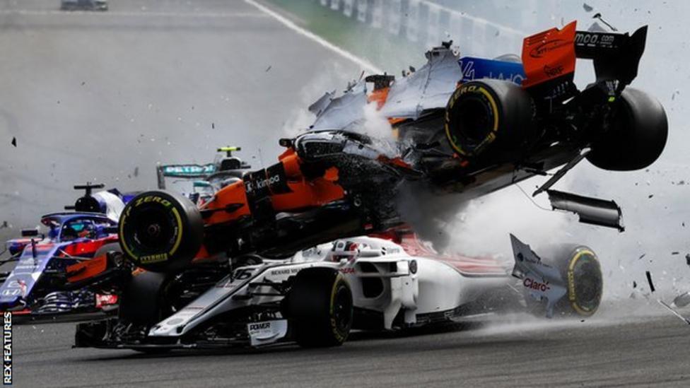 F1 halo: Charles Leclerc crash shows value of device - Fernando Alonso ...