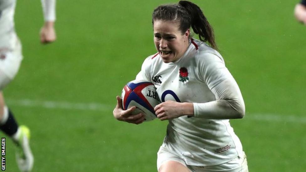 Women's Rugby Super Series England open with victory over USA BBC Sport