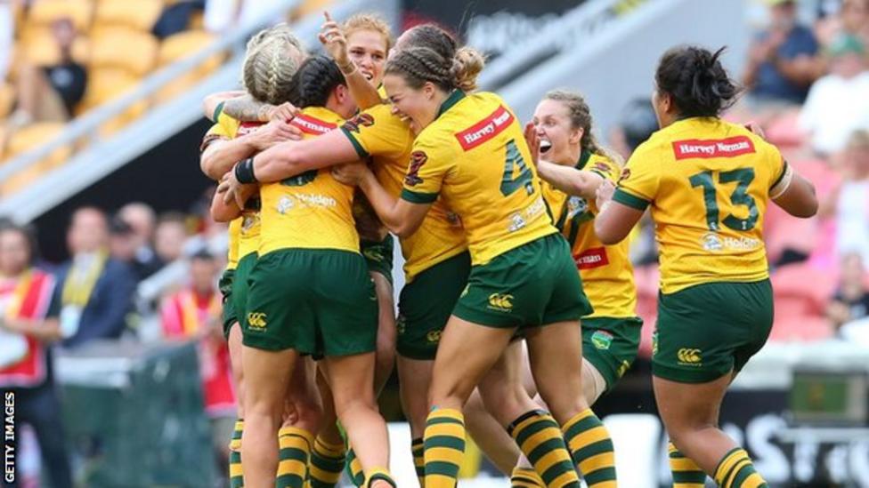 Rugby League World Cup final Australia women beat New Zealand 2316