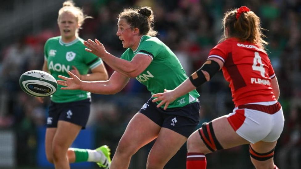 Women's Six Nations 2024: Ireland 36-5 Wales - Five-try Hosts Secure 