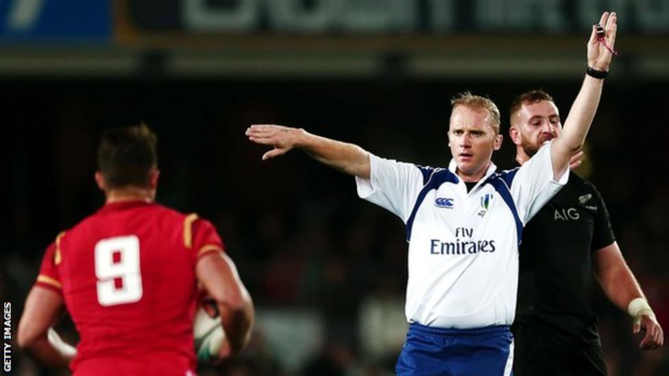 English rugby referees learning French Wayne Barnes BBC Sport