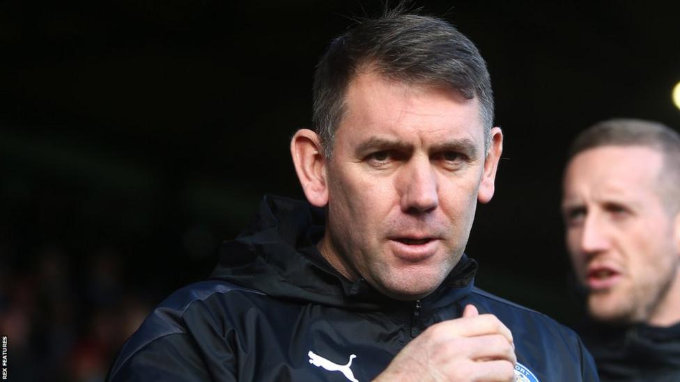 Dave Challinor Stockport County boss unfazed by failure to beat League