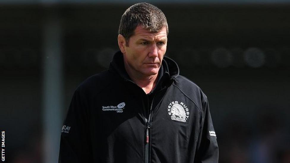 Exeter Chiefs: Rob Baxter relaxed about adding to squad - BBC Sport
