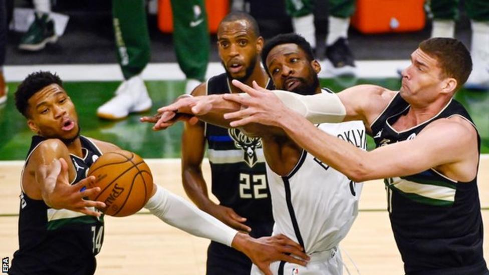 NBA play-offs: Milwaukee Bucks beat Brooklyn Nets to force ...