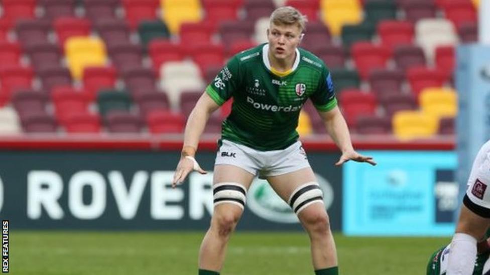 Tom Pearson London Irish backrower signs senior professional contract