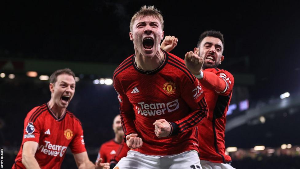 Man Utd 3-2 Aston Villa: Rasmus Hojlund's first Red Devils goal marks ...