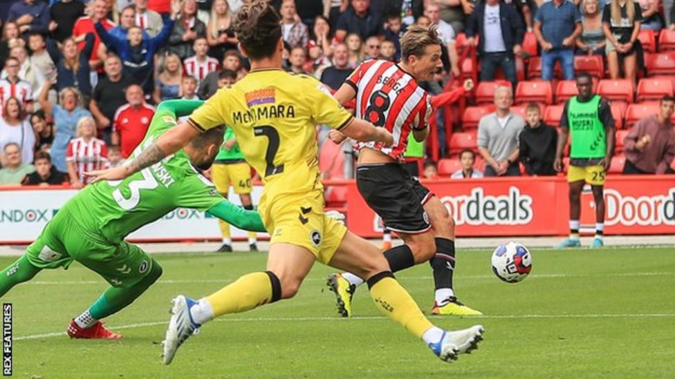 Sheffield United 2 0 Millwall Iliman Ndiaye And Sander Berge On Target