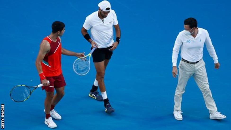 Australian Open 2022: Matteo Berrettini beats Spanish player Carlos Alcaraz in a thrilling five-set match