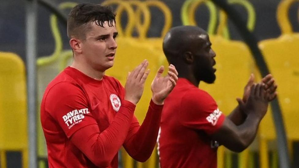 Europa Conference League: Larne draw with AGF Aarhus to ...