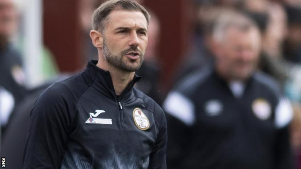 Kevin Thomson Kelty Hearts boss was interviewed for Kilmarnock job